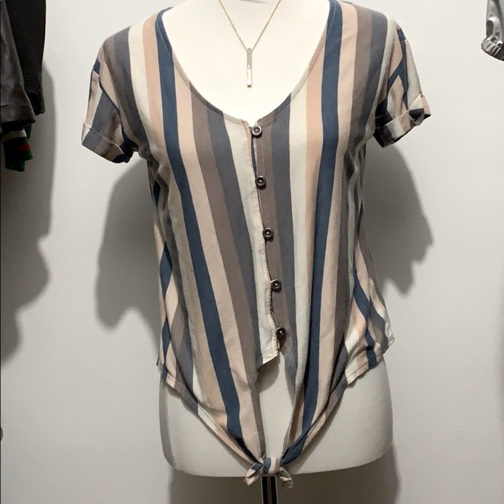 American eagle striped top